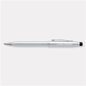 Engraved Cross Century II Polished Chrome Ballpoint Pen - 50060