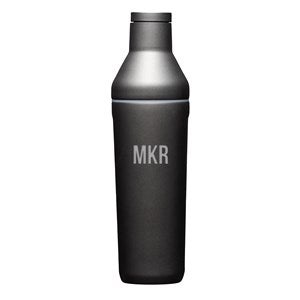 Engraved Corkcicle Monogram 17oz Cocktail Shaker in Ceramic Slate - 50251