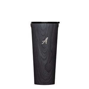 Engraved Corkcicle Monogram 24oz Large Tumbler in Burnt Wood - 50604