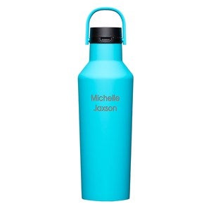 Engraved Corkcicle 32oz Sport Bottle in Capri Blue - 50644