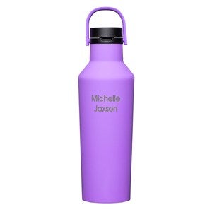 Engraved Corkcicle 32oz Sport Bottle in Varsity Purple - 50647