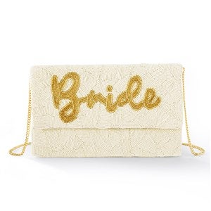 quot;Bridequot; Beaded Clutch - 50716