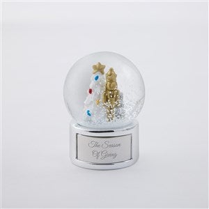 Engraved Nutcracker Mini Snow Globe - 50998