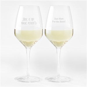 Engraved Magic Potion Atelier Wine Glass - 51610