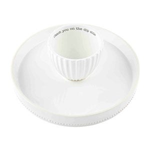 Reversible Cake Pedestal and Chip  Dip Tray - 52212