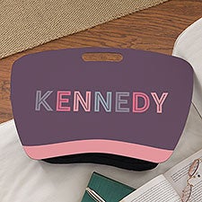 Girl's Colorful Name Personalized Lap Desk - 24138