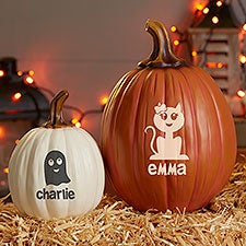 Halloween Characters Personalized Pumpkins - 27460