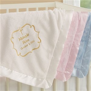 Personalized baby discount blanket pottery barn