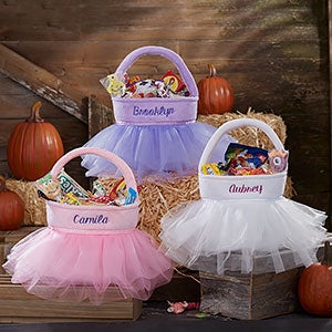 Personalized Ballerina Tutu Princess Treat Bags - 18995