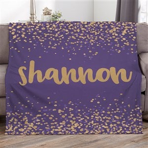 Sparkling Name Personalized 30x60 Bath Towel