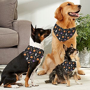 Halloween Icon Personalized Dog Bandanas - 29315