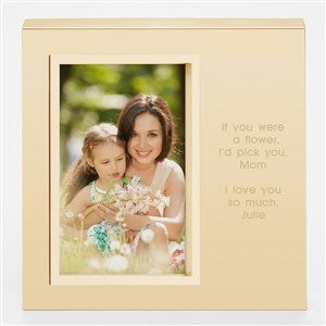 Engraved Friend Gold Uptown 4x6 Picture Frame