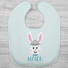 Build Your Own Boy Bunny Personalized Easter Baby Bibs - 31356