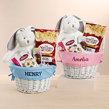 Personalized Filled Easter Basket & Treats Gift Set - 36869