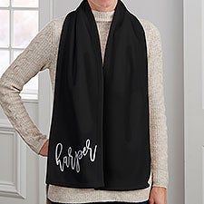 Trendy Script Personalized Women's Scarf  - 40559