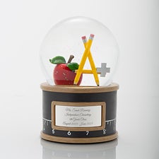 Engraved Teacher Snow Globe - 41835