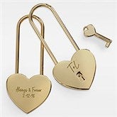 Engraved Anniversary Love Lock - 42451