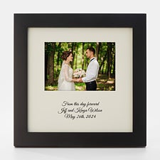 Lenox True Love Personalized Wedding Invitation Frame, Custom Engraved  Double 5x7 Wedding Frame for Wedding Photo and Invitation, Accessories and