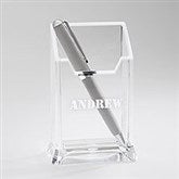 Engraved Acrylic Pen & Pencil Holder For Him - 43275