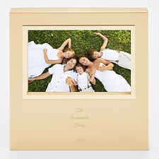 Engraved Gold Uptown 4x6 Picture Frame  - 43389