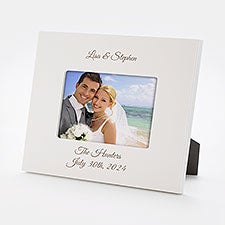 Lenox True Love Personalized Wedding Invitation Frame, Custom Engraved  Double 5x7 Wedding Frame for Wedding Photo and Invitation, Accessories and