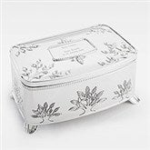 Engraved Trees and Vines Music Box - 43568