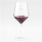 Engraved Luigi Bormioli Atelier Red Wine Glass - 44264