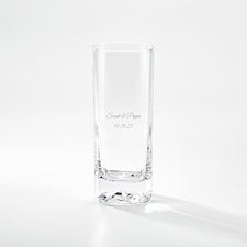 Engraved Luigi Bormioli Strauss Highball Glass - 44313