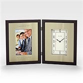 Engraved Bulova Winfield Frame Retirement Clock  - 44592