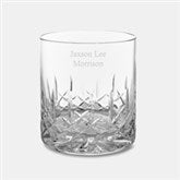 Engraved Pineapple III Cut Crystal DOF Glass      - 46040