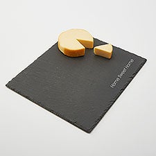 Engraved Corner Slate Cheese Board      - 48474