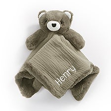 Embroidered Bear Plush Cuddle Bud - 49823