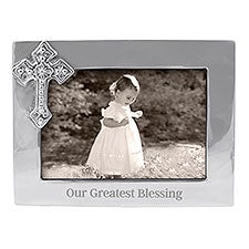 Engraved Mariposa 4x6 Cross Frame - 50669