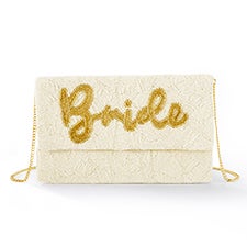 "Bride" Beaded Clutch - 50716