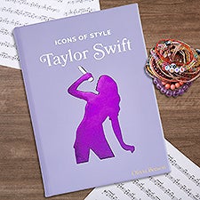 Icons of Style Hardcover Taylor Swift Personalized Book - 50760D