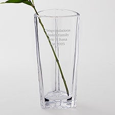 Etched Largo Crystal Vase - 50820