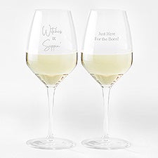 Engraved Witches Sippin' Atelier Wine Glass    - 51608