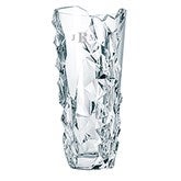 Etched Monogram Nachtmann Scultpure Vase   - 51753