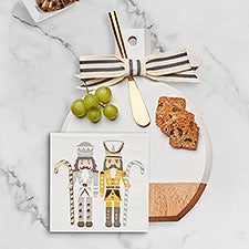 Mini Board + Gilded Nutcracker Napkin Gift Kit - 51899D