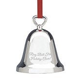 Engraved Reed and Barton Ringing in the Season Bell Ornament - 51984