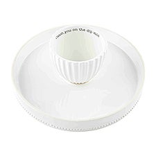 Reversible Cake Pedestal and Chip & Dip Tray - 52212