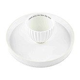 Reversible Cake Pedestal and Chip & Dip Tray - 52212