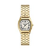 Engraved Fossil Harlow Gold-Tone Watch     - 52444