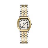 Engraved Fossil Harlow Two-Tone Watch     - 52445