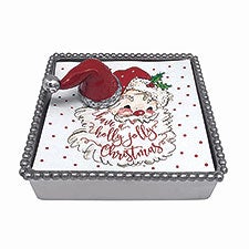 Mariposa Red Santa Hat Napkin Weight  - 52533