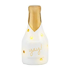 Ceramic Champagne Light Up Sitter for Serveware     - 52574