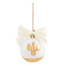 Ceramic Handpainted Angel Ornament - 52583