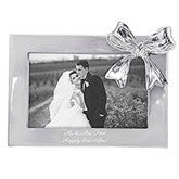 Engraved Mariposa Horizontal 4x6 Bow Frame   - 52588