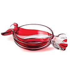 Glass Peppermint Candy Bowl    - 52701