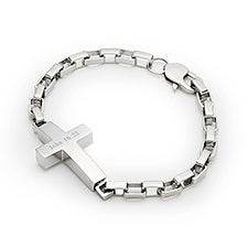 Engraved Cross Urn Bracelet    - 53121